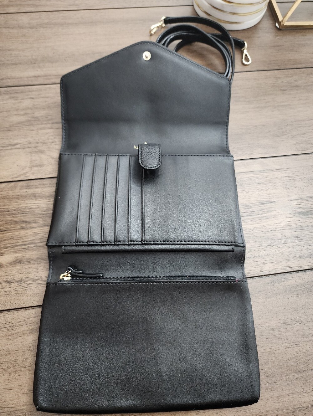kate spade New York Black Leather Crossbody Bag - Picture 11 of 16